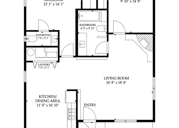 Holiday home And Quiet 2 Bedroom Lovely Remodel